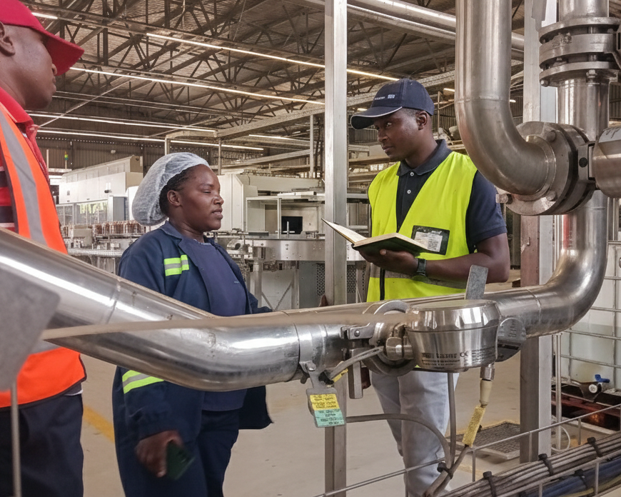 Adderley team on site