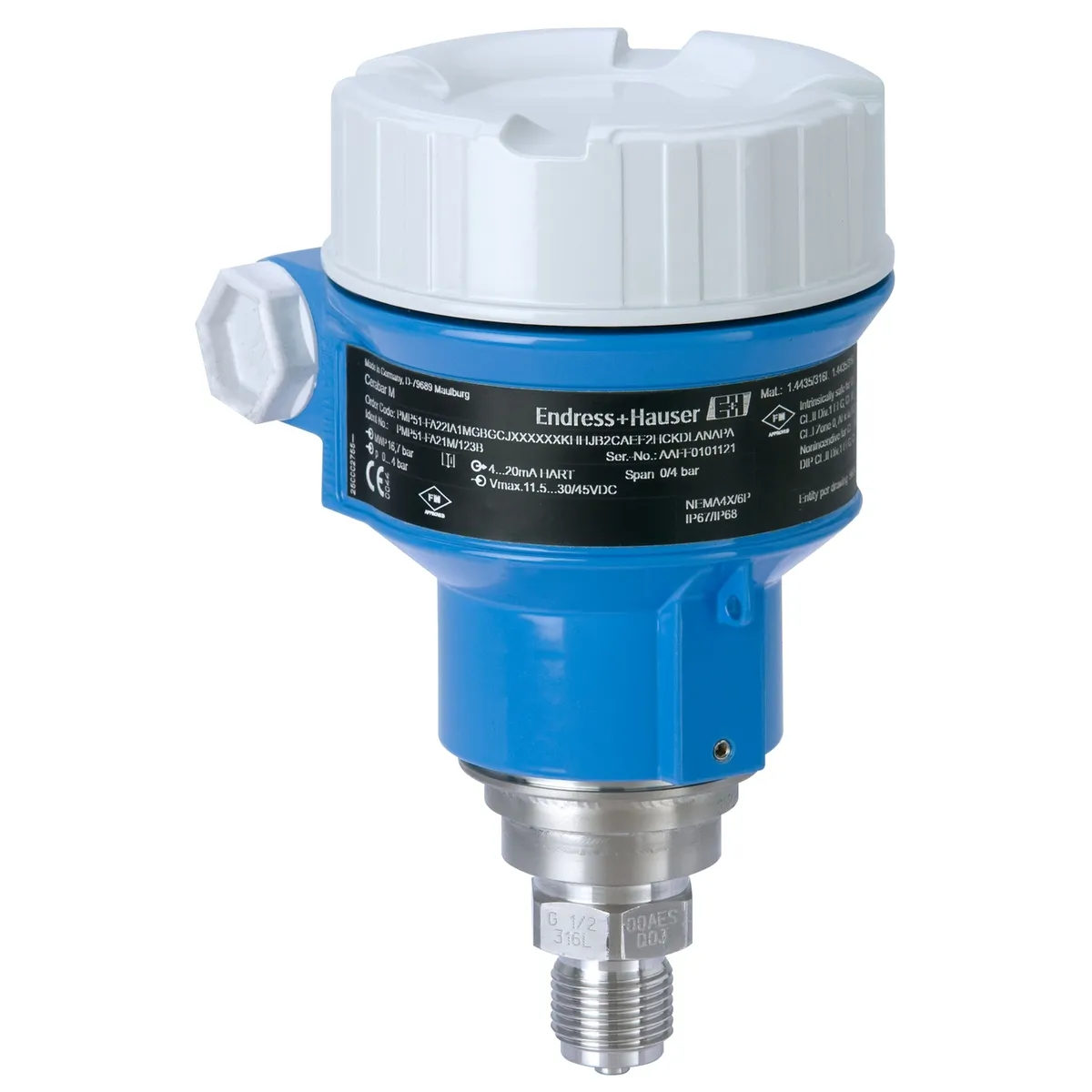 Cerabar PMP51 Pressure Transmitter